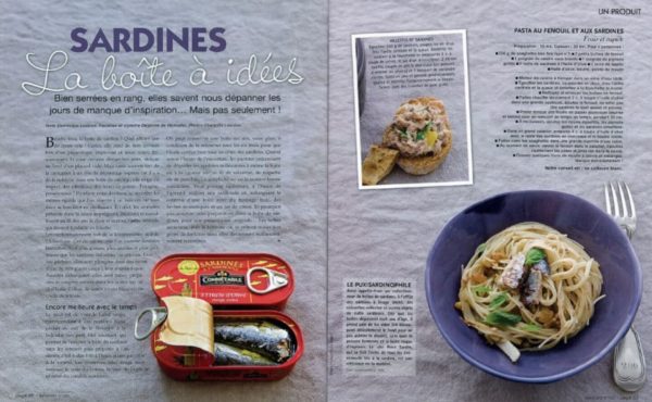 Extrait de contenu pour la marque Connétable – Sardines, la boîte à idées