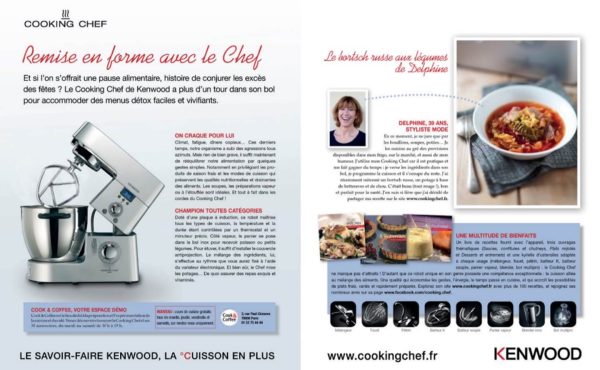 Extrait de contenu pour Kenwood « Cooking Chef » - Accompagnement du lancement du Cooking-Chef