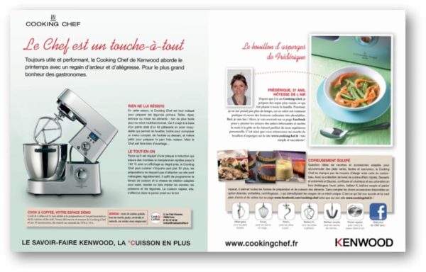 Extrait de contenu pour Kenwood « Cooking Chef » - Accompagnement du lancement du Cooking-Chef