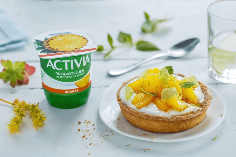 Création de recette et photo pour les réseaux sociaux d’Activia